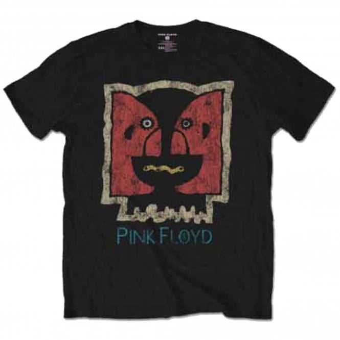 Rock Off Pink Floyd Vintage Division Bell T Shirt in Black
