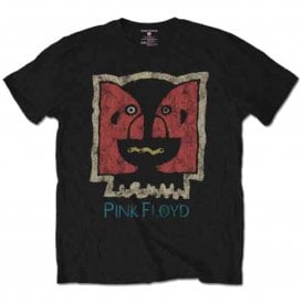 Rock Off Pink Floyd Vintage Division Bell T Shirt in Black