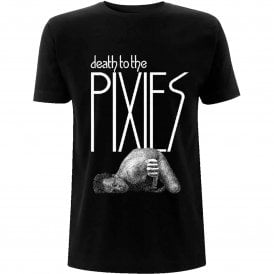 Rock Off Pixies Death To The Pixies T Shirt in Black