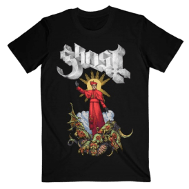 Rock Off Plaguebringer Ghost Kids T Shirt in Black