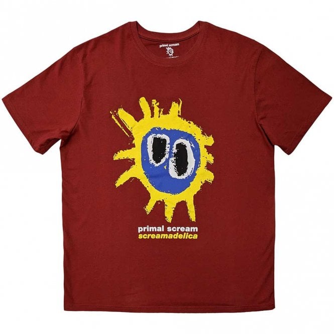 Rock Off Primal Scream Screamadelica Red