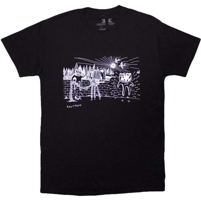 Rock Off Radiohead Despot T-Shirt - Black