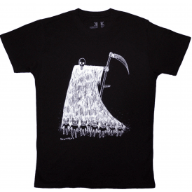 Rock Off Radiohead Grim Reaper T-Shirt - Black
