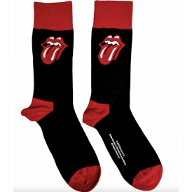 Rock Off Rolling Stone Classic Tongue Socks - Black