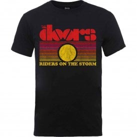 Rock Off Rots Sunset The Doors T Shirt in Black