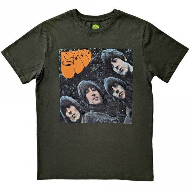 Rock Off Rubber Soul Album Cover The Beatles Green