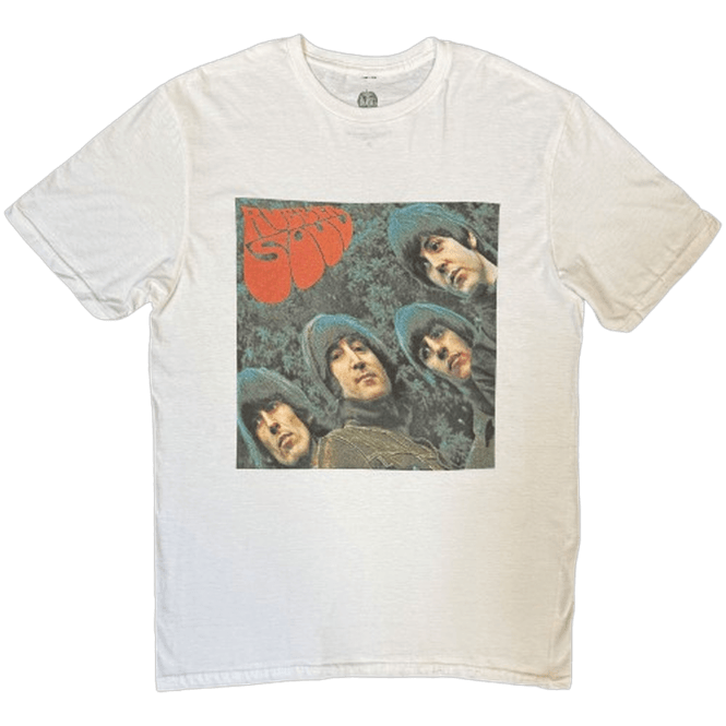 Rock Off Rubber Soul Album Cover The Beatles in White