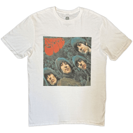 Rock Off Rubber Soul Album Cover The Beatles in White