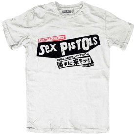 Rock Off Sex Pis Filthy Lucre Japan T Shirt White