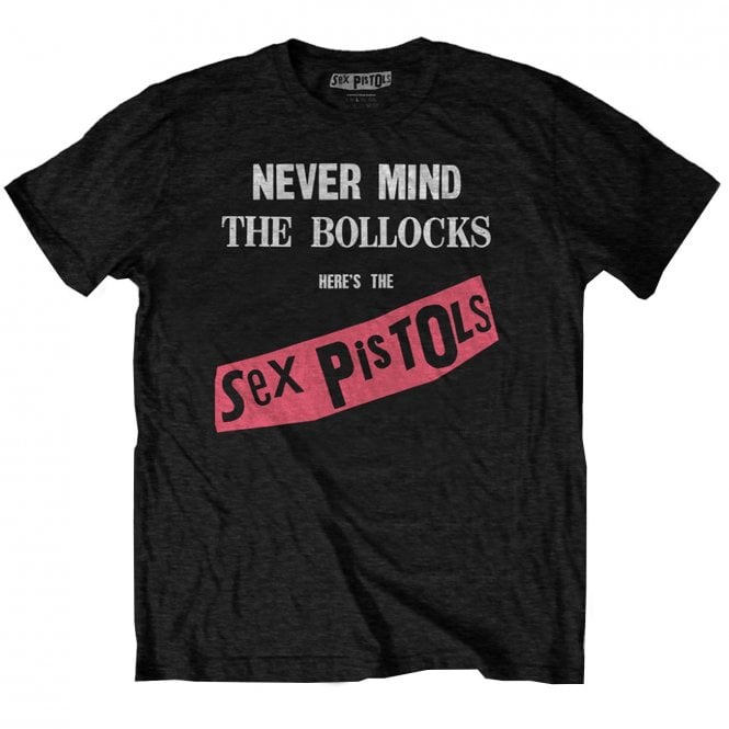 Rock Off Sex Pistols NMTB T Shirt in Black