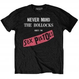 Rock Off Sex Pistols NMTB T Shirt in Black