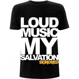 Rock Off Skindred Loud Music T Shirt in Black