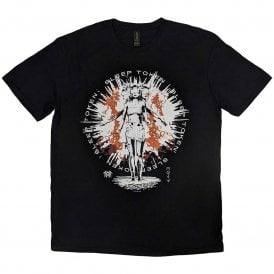 Rock Off Sleep Token Rain T Shirt in Black