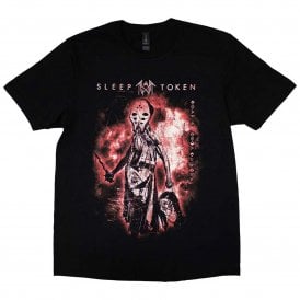 Rock Off Sleep Token The Night Belongs T Shirt in Black
