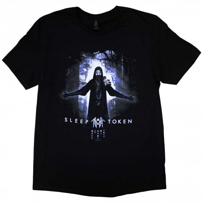 Rock Off Sleep Token Vessel Forest T Shirt in Black