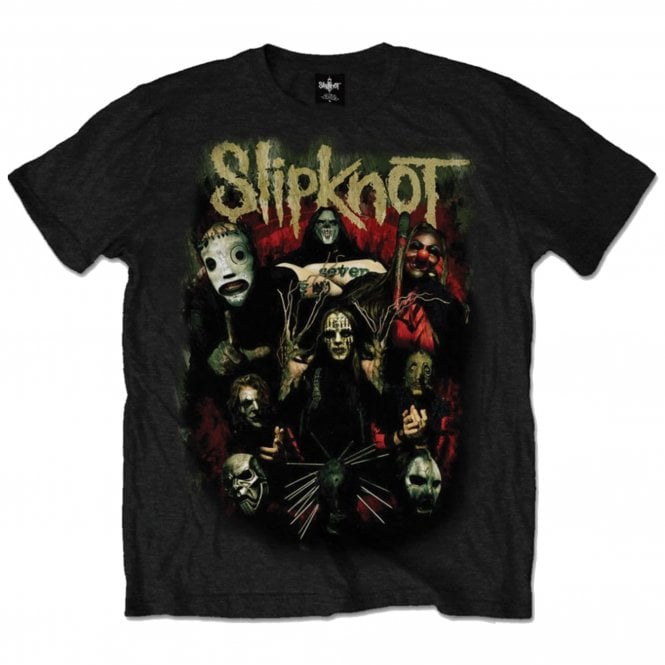 Rock Off Slipknot Come Play Dying T Shirt Black