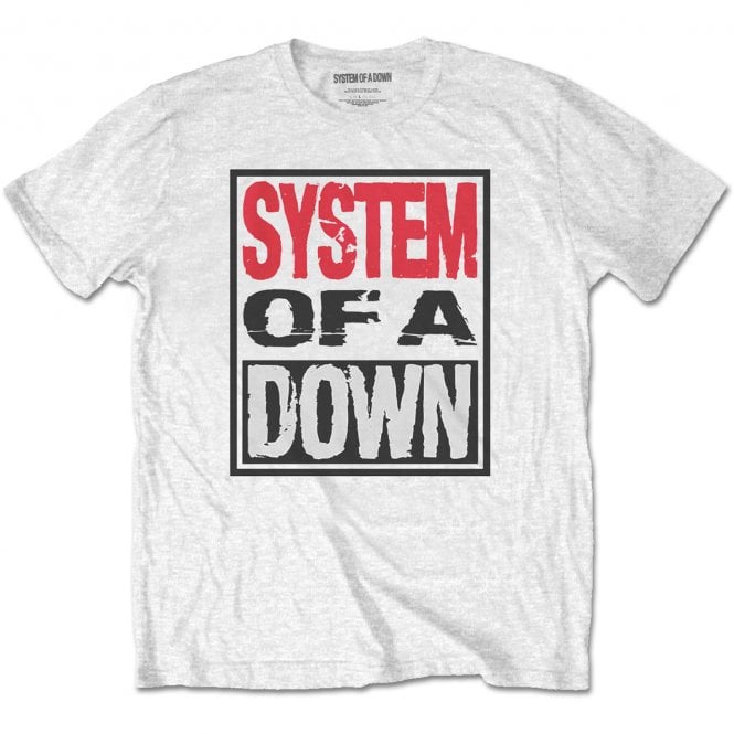 Rock Off Soad Triple Stack Box White