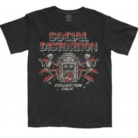 Rock Off Social Distortion Jukebox Skelly Black