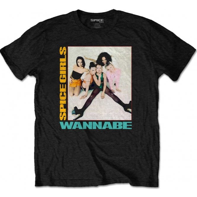 Rock Off Spicegirls Wannabe Black