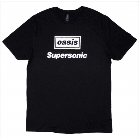 Rock Off Supersonic Tile Oasis T-Shirt - Black