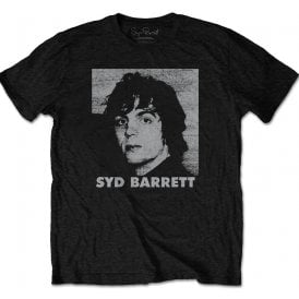 Rock Off Syd Barrett Headshot Black