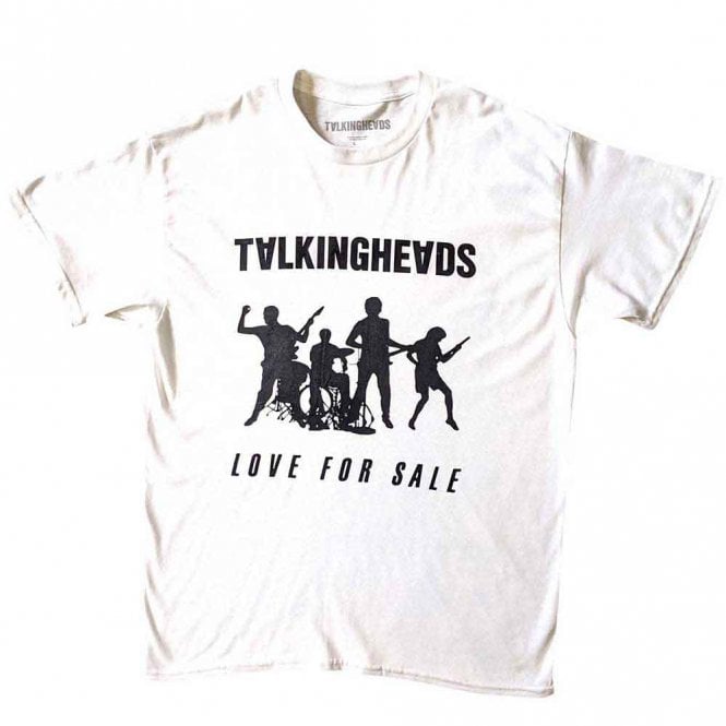 Rock Off Talking Heads Love For Sale White
