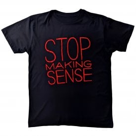 Rock Off Talking Heads Stop Making Sense Black