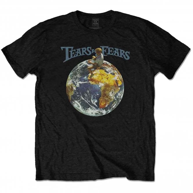 Rock Off Tears For Fears World T Shirt in Black