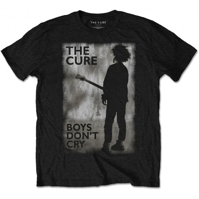 Rock Off The Cure Boys Dont Cry T Shirt in Black