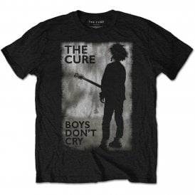 Rock Off The Cure Boys Dont Cry T Shirt in Black