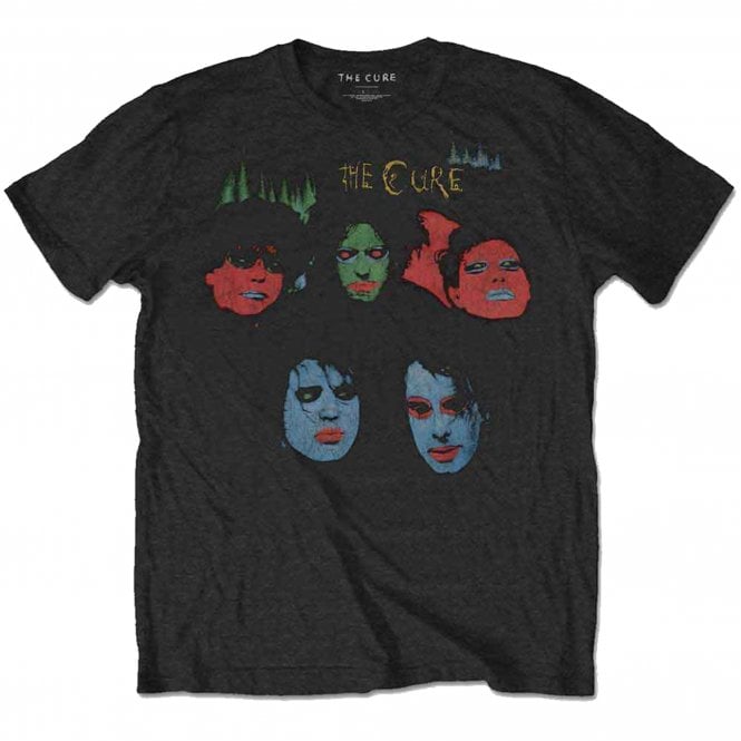 Rock Off The Cure In Between Days T Shirt in Black