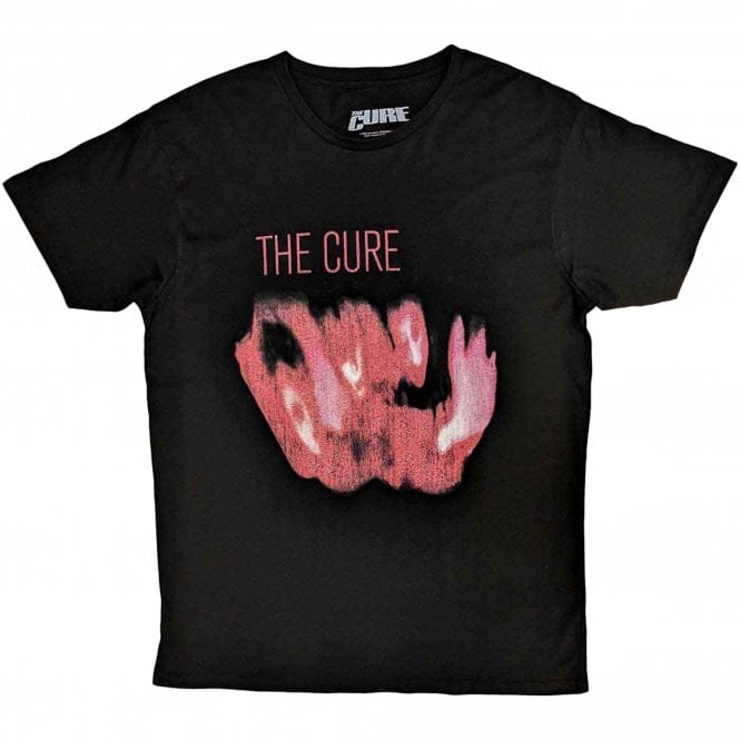 Rock Off The Cure Pornography T Shirt in Black
