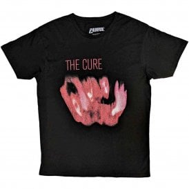 Rock Off The Cure Pornography T Shirt in Black