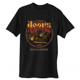 Rock Off The Doors Live 68 T Shirt in Black