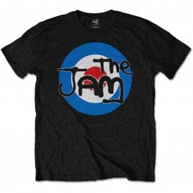 Rock Off The Jam Spray Target Logo T Shirt Black