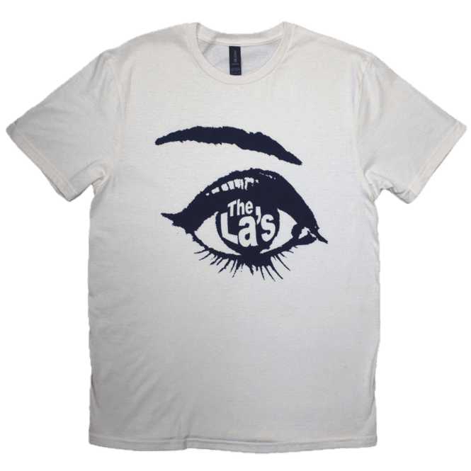 Rock Off The Las Blue Big Eye T-Shirt - Natural