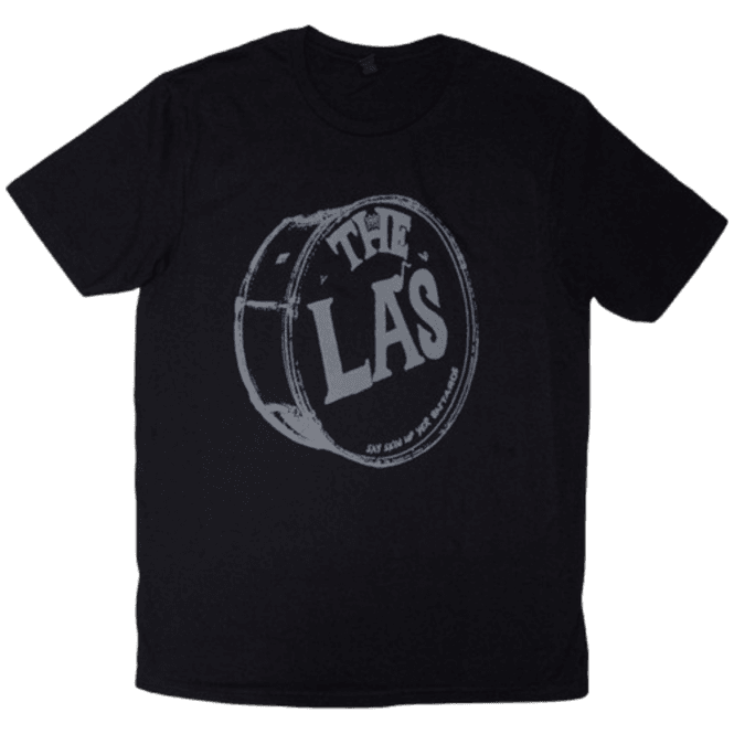 Rock Off The Las Drum Head T Shirt -Grey