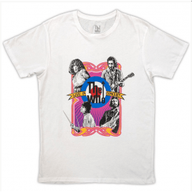 Rock Off The Who In Concert Target Logo T Shirt - White
