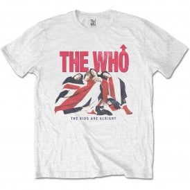 Rock Off The Who Kids Are Alright Vintage T Shirt in White