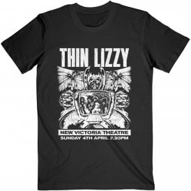 Rock Off Thin Lizzy Jailbreak Flyer Black
