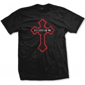 Rock Off Tupac All Eyez Logo T Shirt in Black