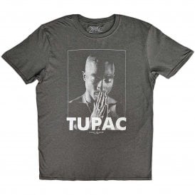 Rock Off Tupac Praying in Charcoal