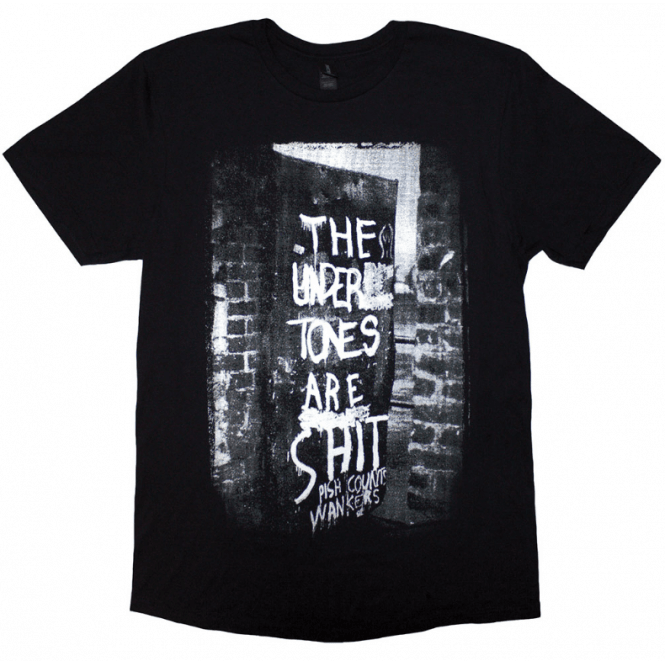 Rock Off Undertones Grafitti T Shirt Black