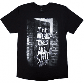 Rock Off Undertones Grafitti T Shirt Black