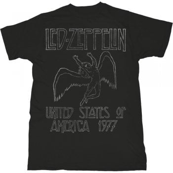 Rock Off Usa 77 Led Zeppelin Black