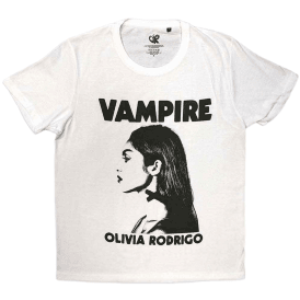 Rock Off Vampire Olivia Rodrigo T-Shirt - White