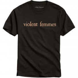 Rock Off Violent Femmes Salmon Pink Vintage Black