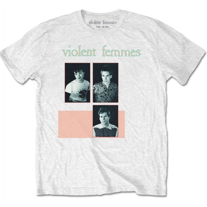 Rock Off Violent Femmes Vintage Band Photo White