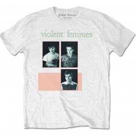 Rock Off Violent Femmes Vintage Band Photo White
