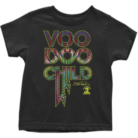 Rock Off Voodoo Jimi Kids Tee in Black